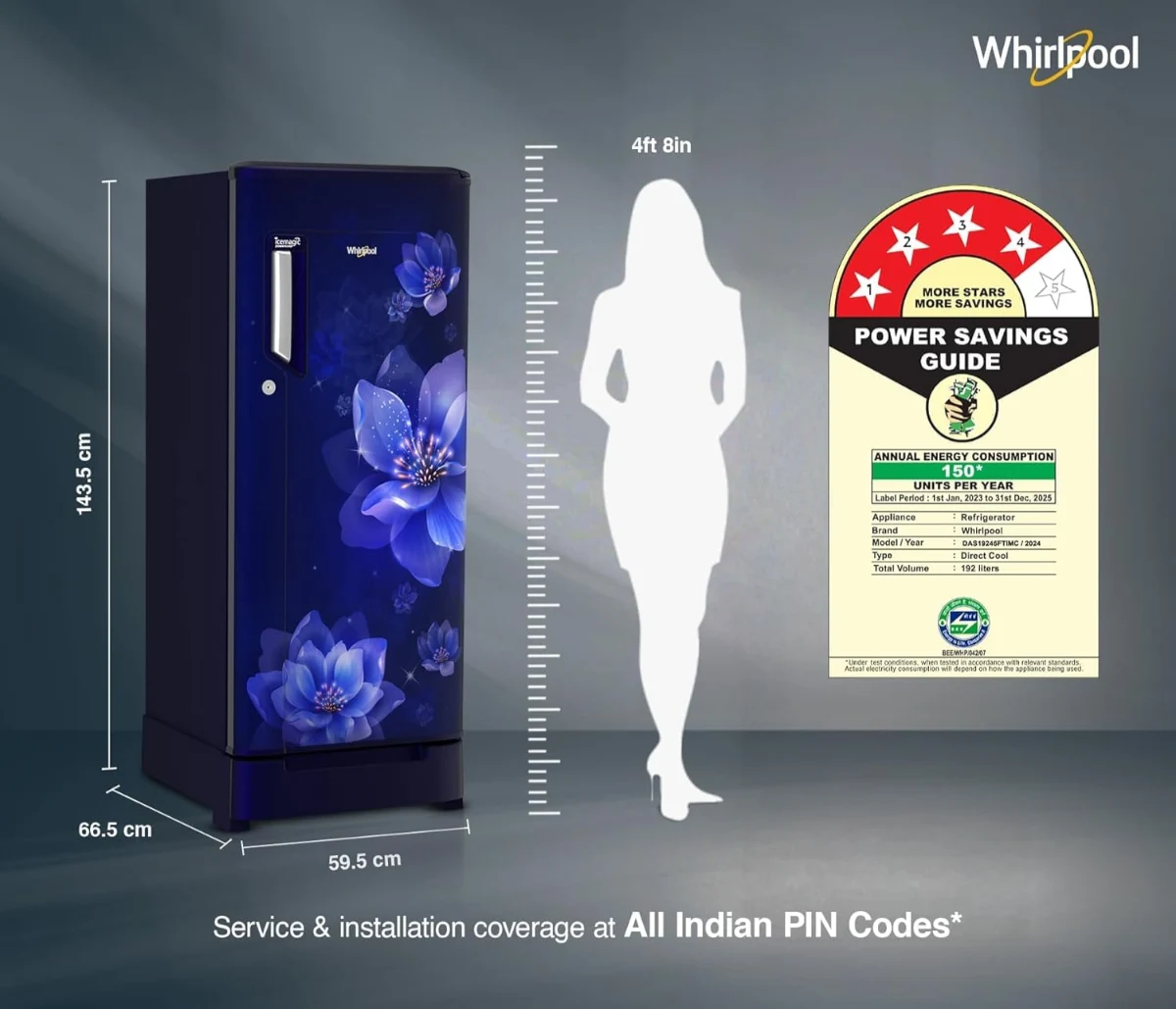 Icemagic Powercool 192 L 4 Star img11