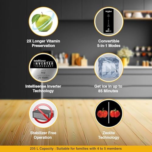 Whirlpool Intellifresh 308L 3 Star img3