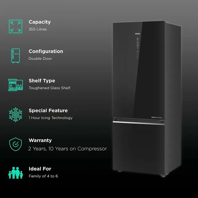 Haier 355 Litres 3 Star Frost Free img3