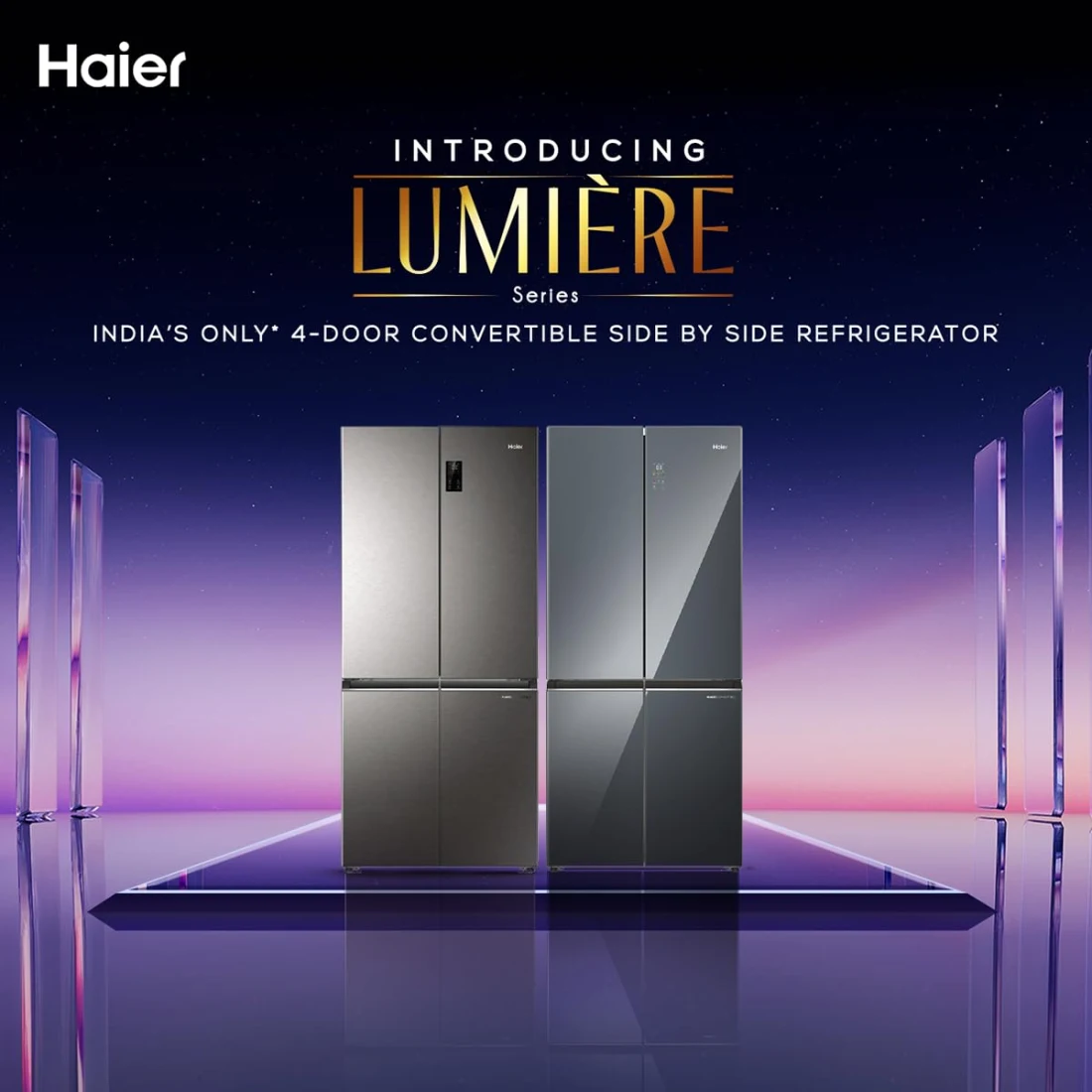 Haier 520L Inox Steel img2