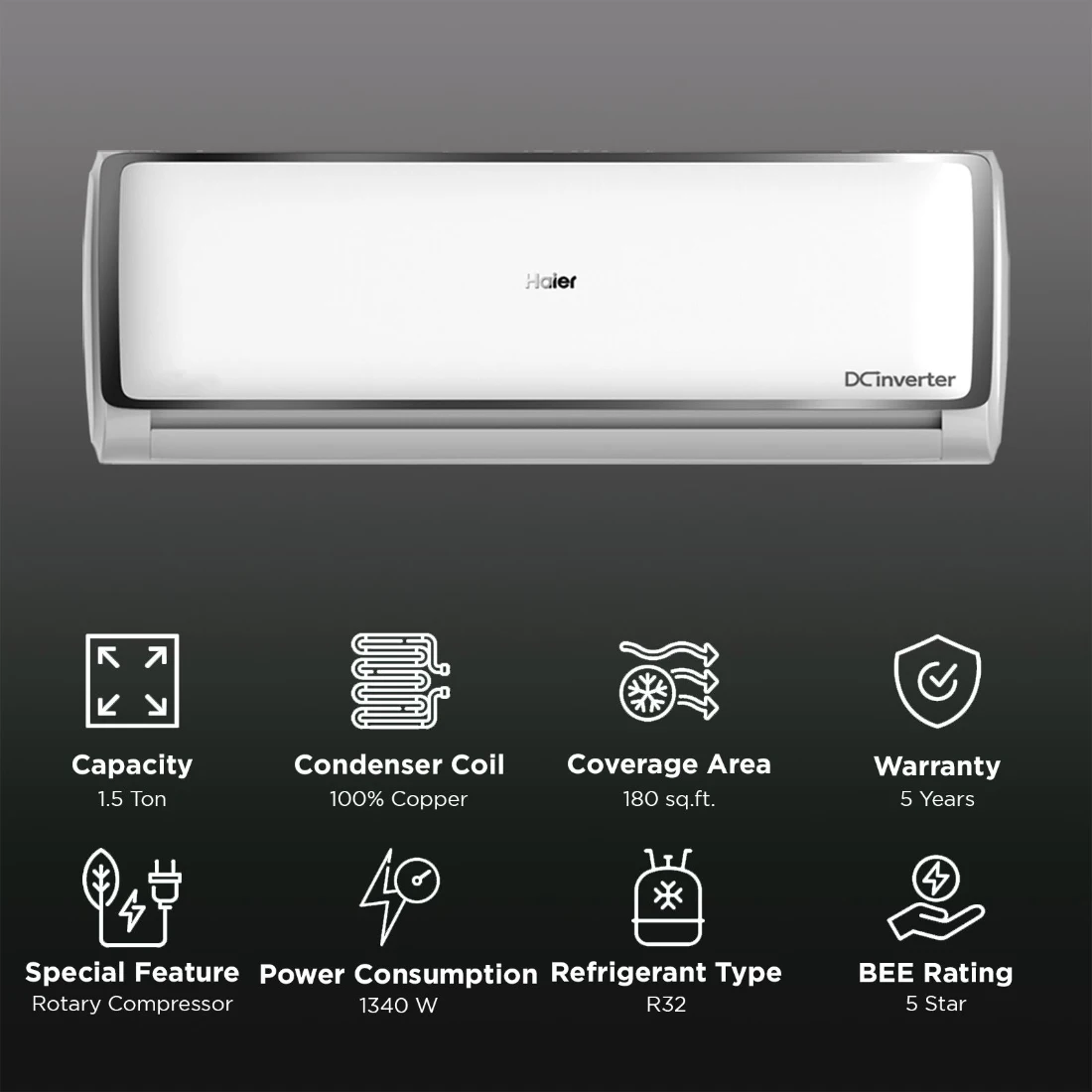 Haier Elegante 7 in 1 Convertible 1
