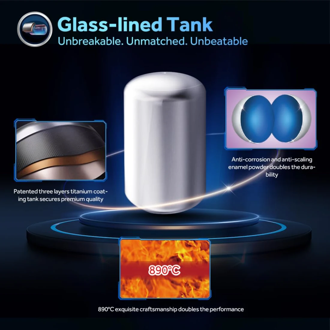 Haier Precis pro Water Geyser 15ltr 5 Star 2000W img4